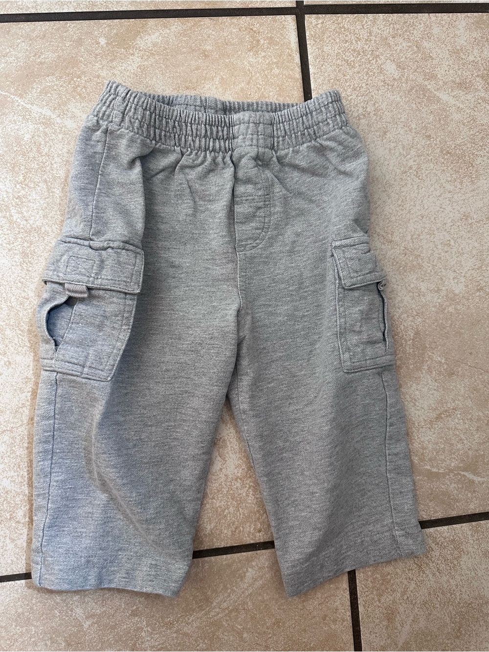 Y2K Circo Gray Cargo Knit Toddler Bottoms